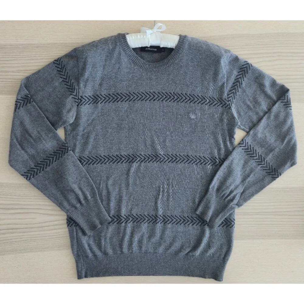 Junk de Luxe Grey Crewneck Sweater - Picture 1 of 5